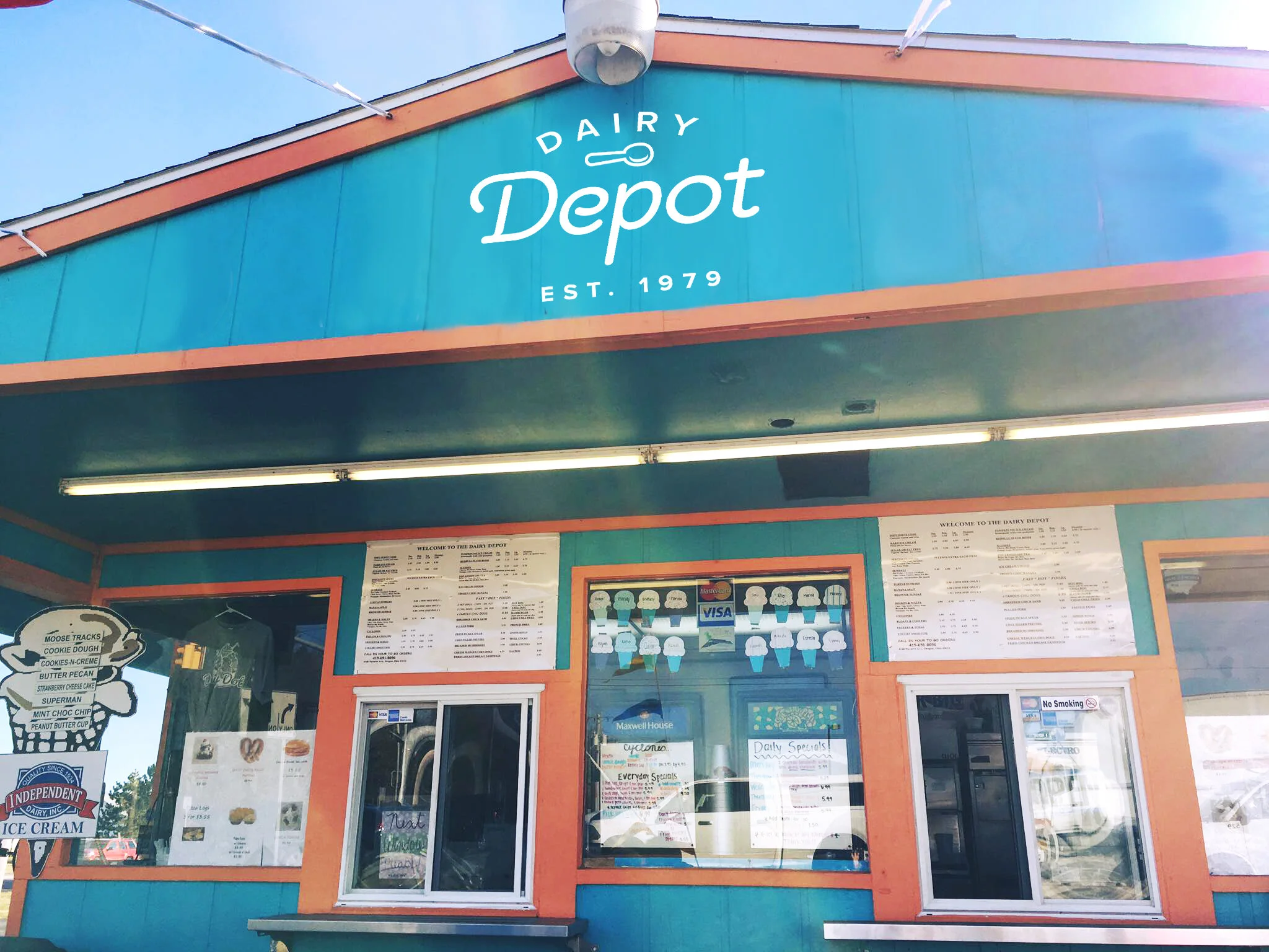Dairy Depot Identity Sarah Row Design