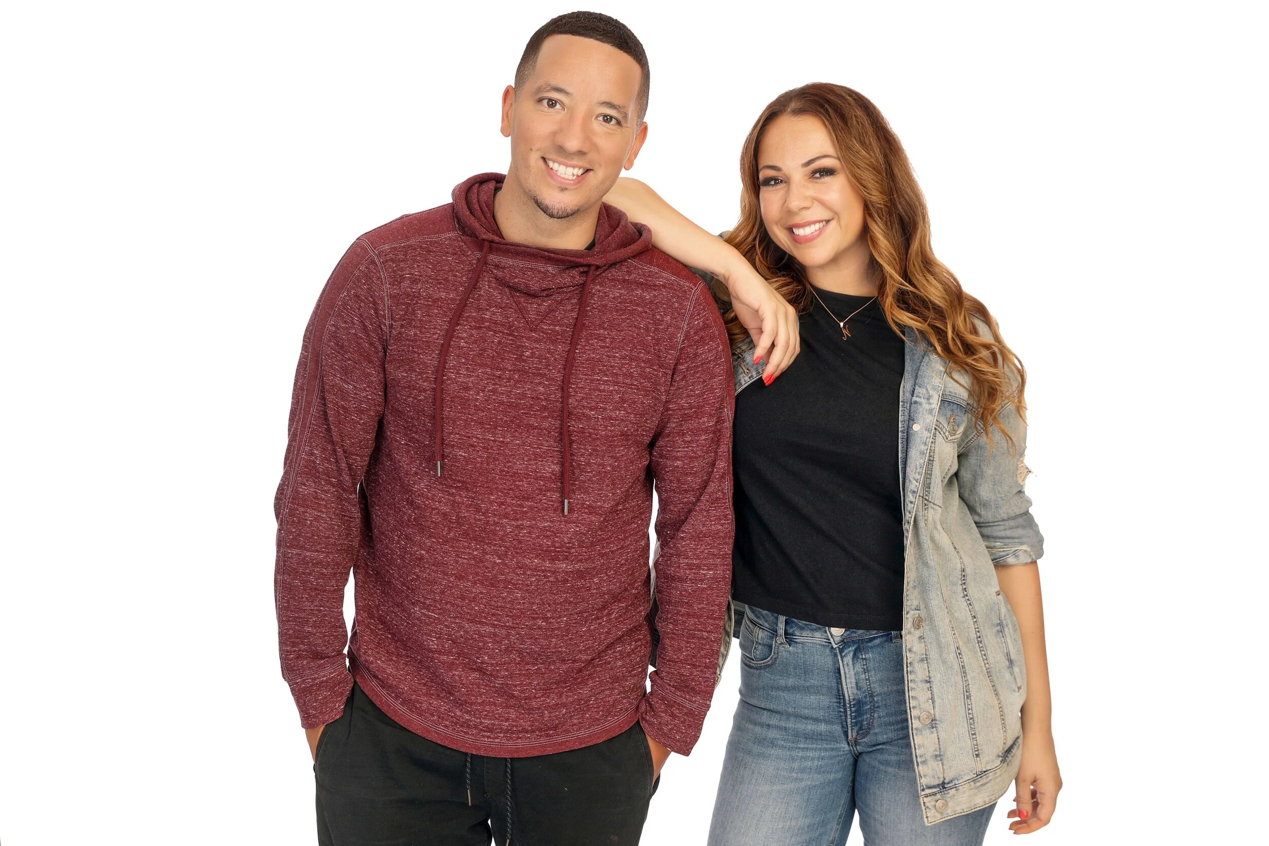 Gabe Ramirez and Nina Hajian from B96