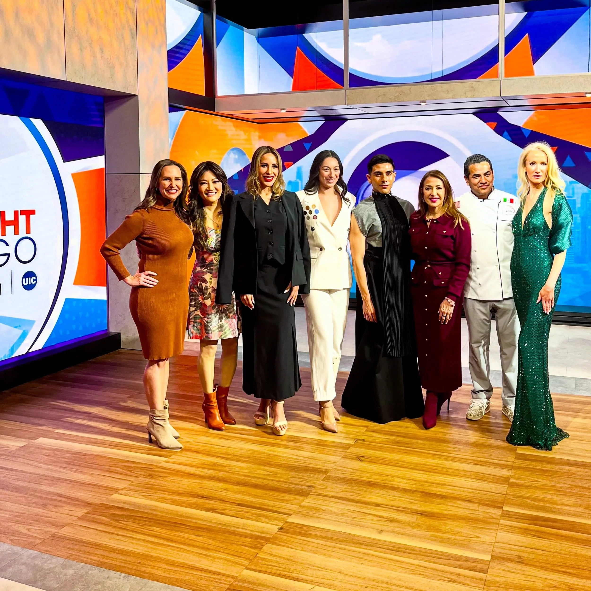 Featured 📸 in @spotlightwgn @wgnnews 📍 We can&rsquo;t be more excited for Runway LatinX 2026! 1 day to go😍

Thank you to this wonderful group of people! 

CEO &amp; Producer - @arabel22 
Designers - @bacciocouture @mr.baccio @guillermojestermx @gu