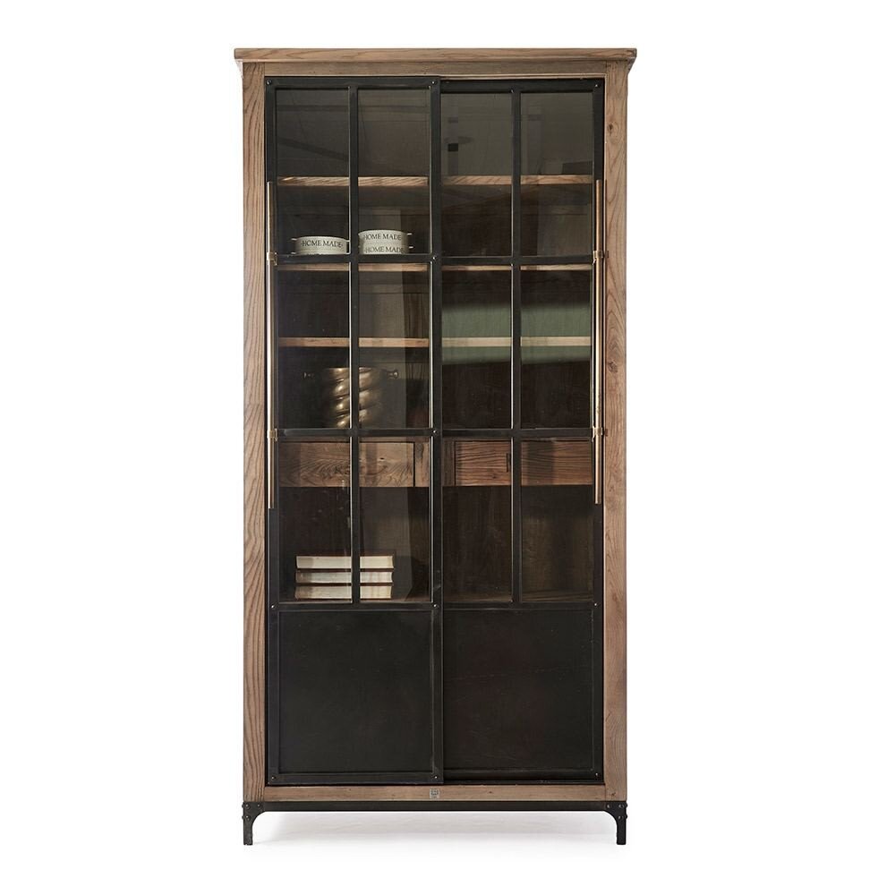 Hoxton Cabinet Reclaimed Ash Metal