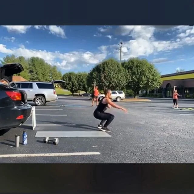 🌞Sun&rsquo;s out 💪🏼 out!!
Drop into an Outdoor Class next week!
&bull;&bull;&bull;
Keep your distance while sweating with us. BYOW (weights) 
RSVP REQUIRED. (DM, text, or email me)
$20 per class &mdash;&gt;classes are 45-55min
&bull;Monday 8:30am 