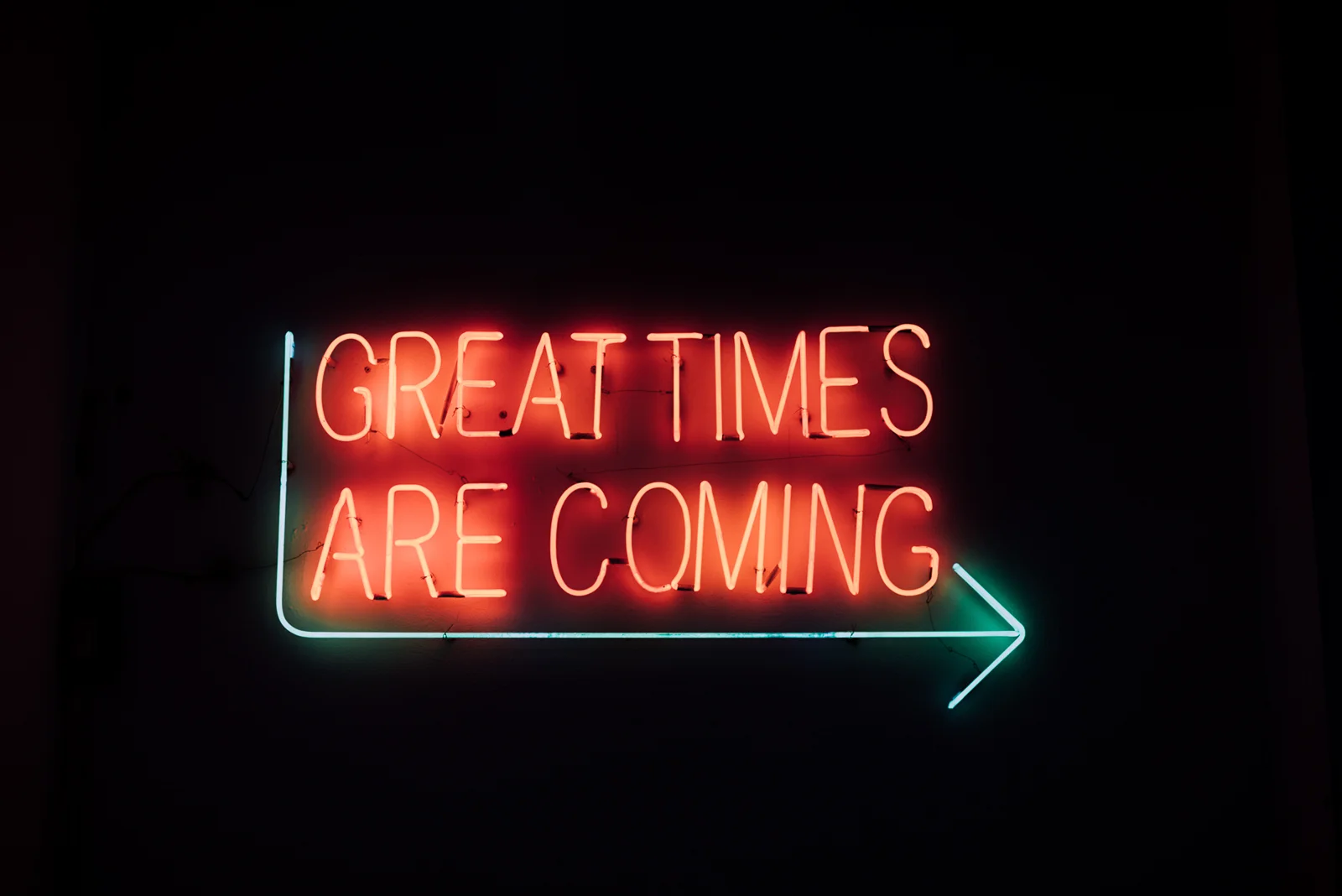 Many Cafés in Hanoi look like straight from a Tumblr blog, the illuminated sign with the saying “great times are coming”, indicates how especially the younger generation of Vietnamese wants to move on from the past.