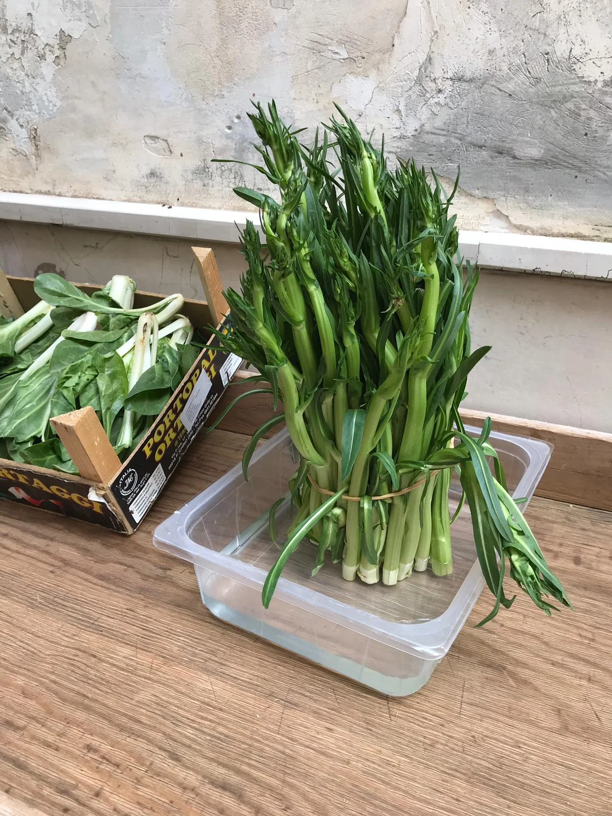 Two recipes with Cicoria