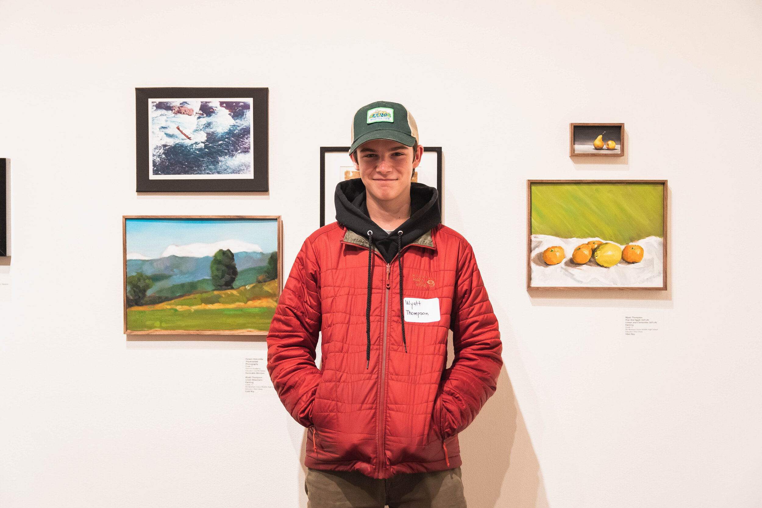  Photo by Sam Smalley from the 2019 Vermont Scholastic Art &amp; Writing Awards at BMAC 