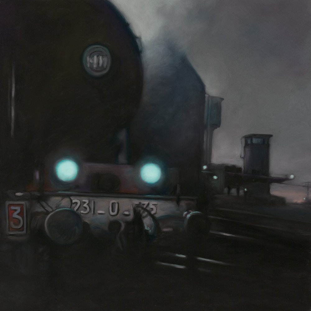 Mallory Lake, The Night Train, (2012), pastel on paper, 22 x 22, courtesy of the artist.jpg