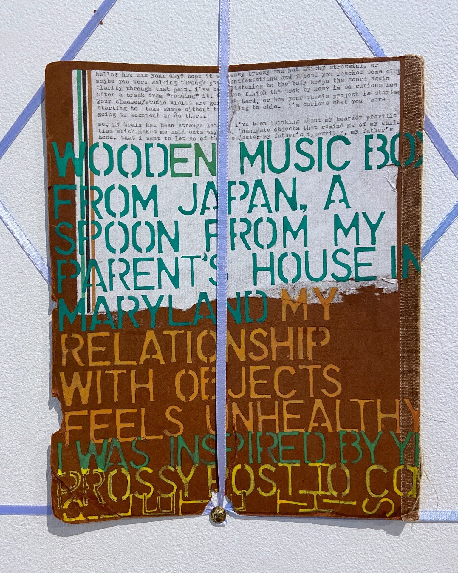 Mitsuko Brooks&rsquo; work provides a meditative and spiritual passage for messages written by suicide-loss survivors to reach their loved ones and, in effect, other survivors, while broadening the perspectives and dialogues around the narrative of s