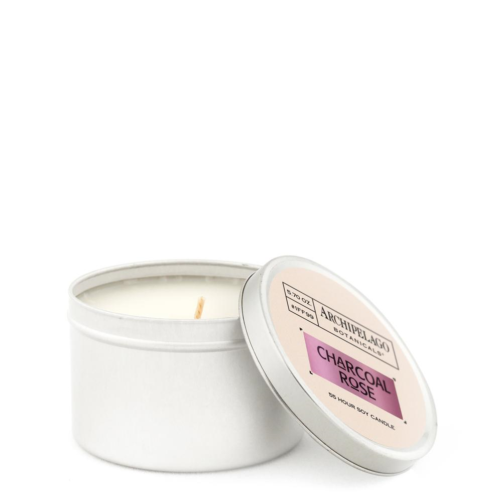 Archipelago Charcoal Rose Candle — Brow Bandit