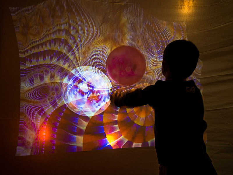 Boy in Inflatable - Oregon