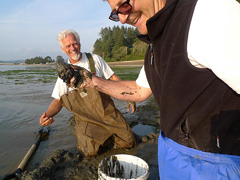 Clamming - Oregon 