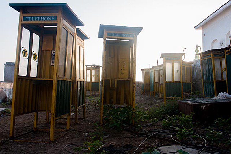 Phone Booth Graveyard - Kenya 