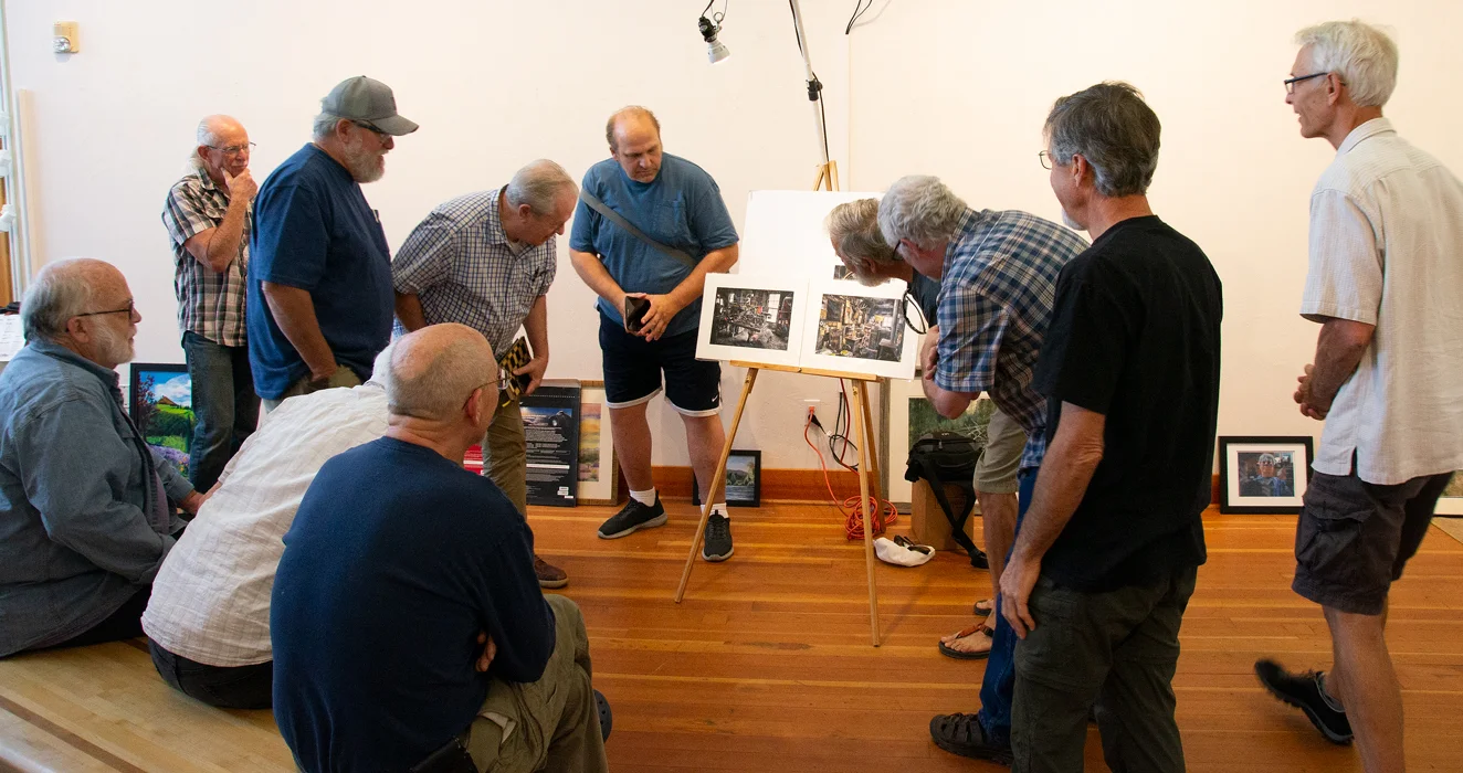 Members take a close look