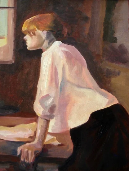 The Laundry Worker (after Toulouse-Lautrec)