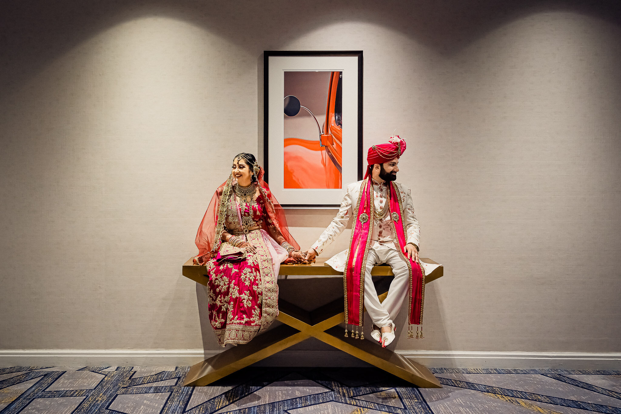 Maggie &amp; Jenil&nbsp;Indian Wedding Photo Shoot&nbsp;Sheraton Mahwah Hotel, New Jersey