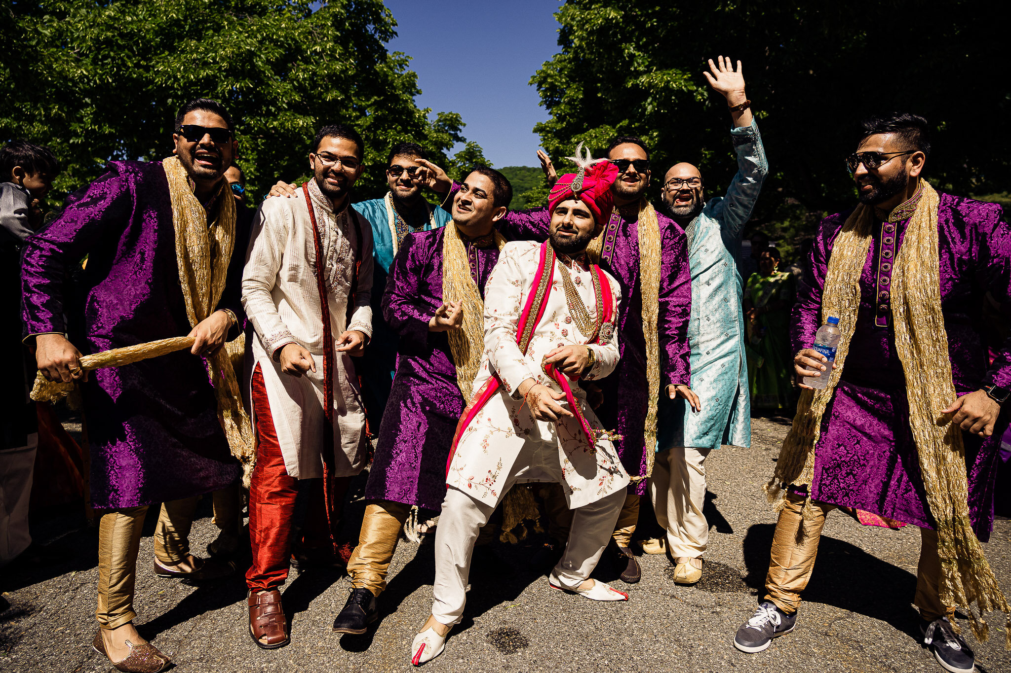 Indian Wedding Groom Entry Photo Shoot&nbsp;Sheraton Mahwah Hotel, New Jersey