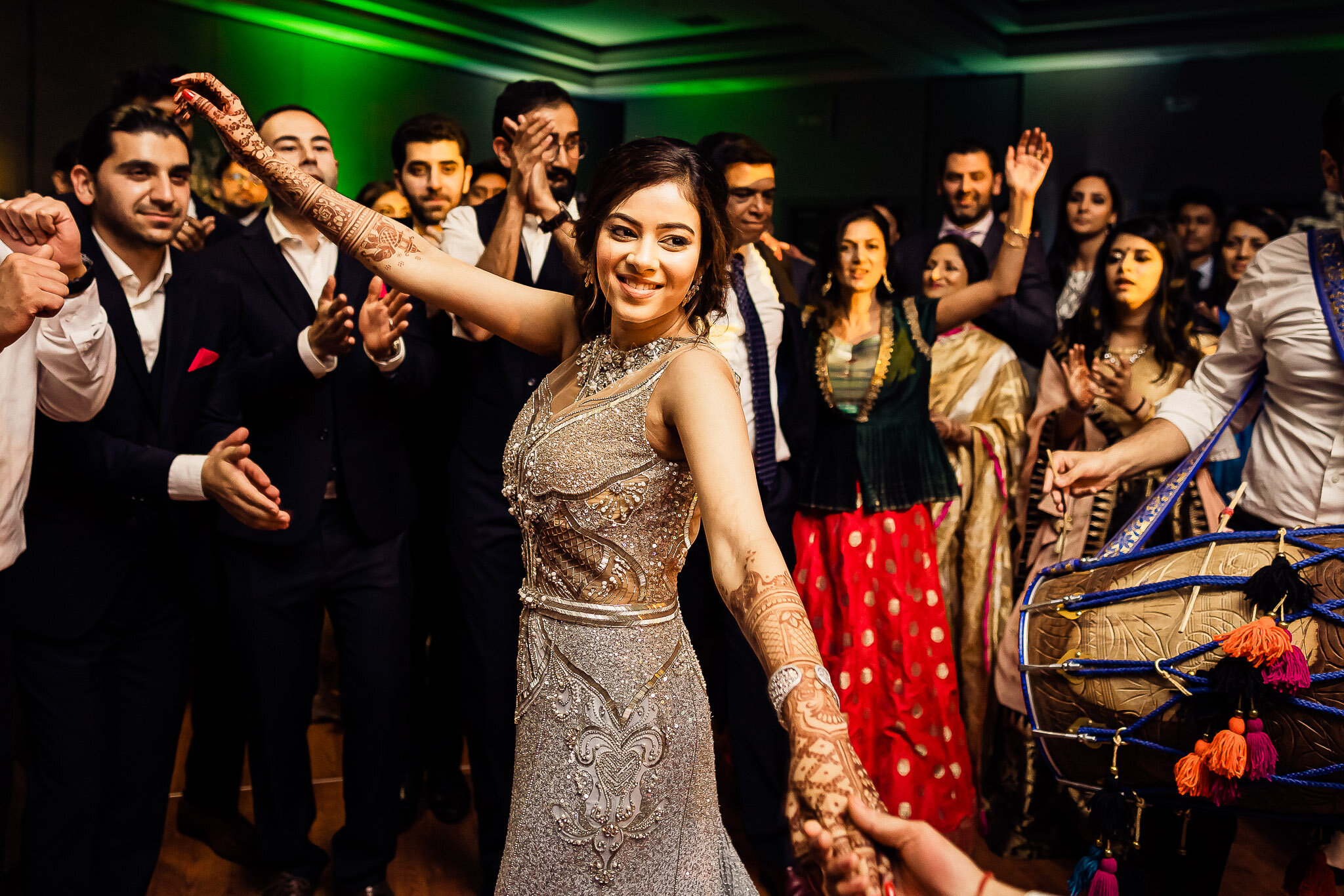 Gunjan &amp; Shalin Indian Wedding Reception Photography at&nbsp;Long Island Melville Marriott -&nbsp;Indian Wedding Photographers NY