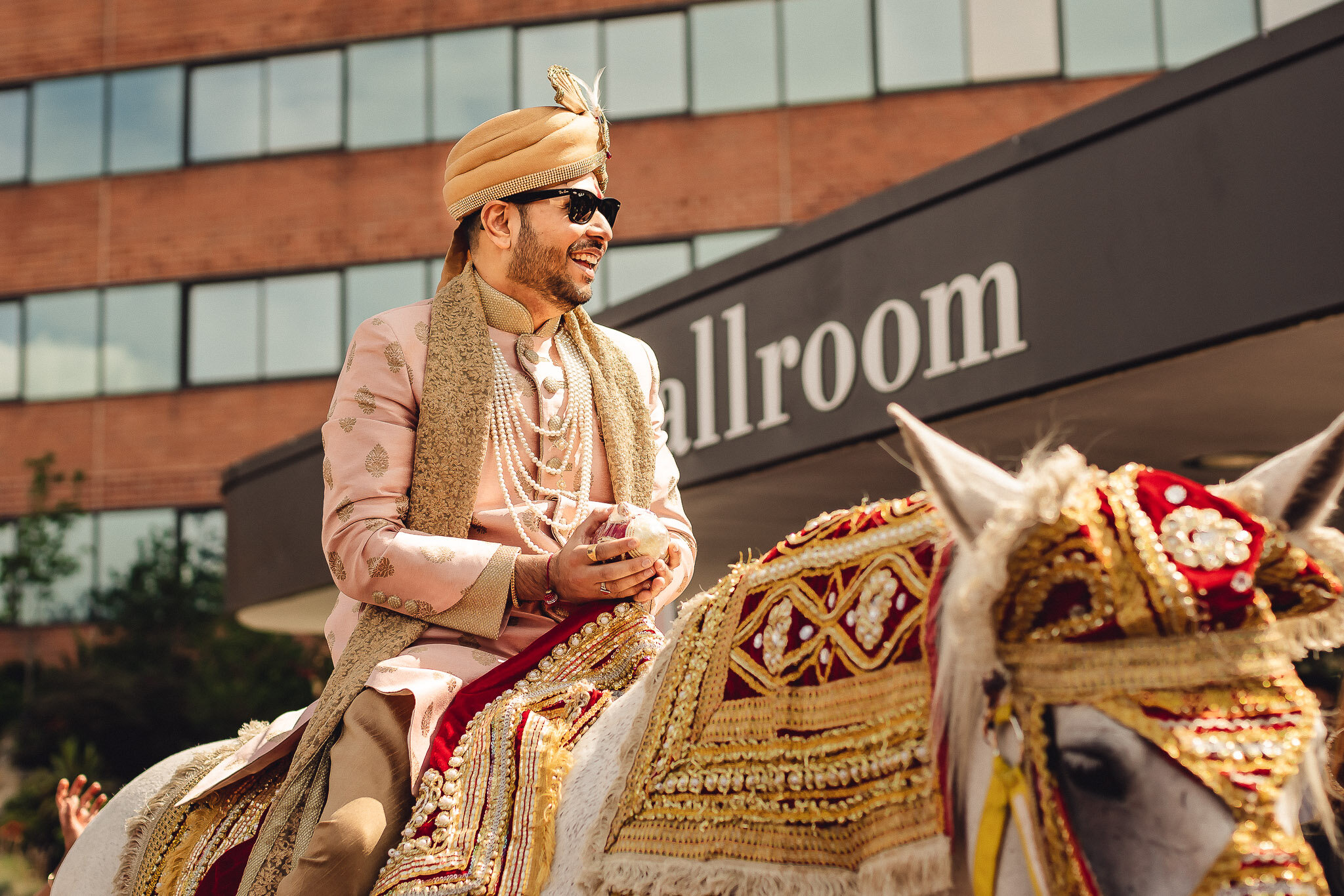 Indian Wedding Groom Photography at Huntington New York - Best Indian Wedding Photographers