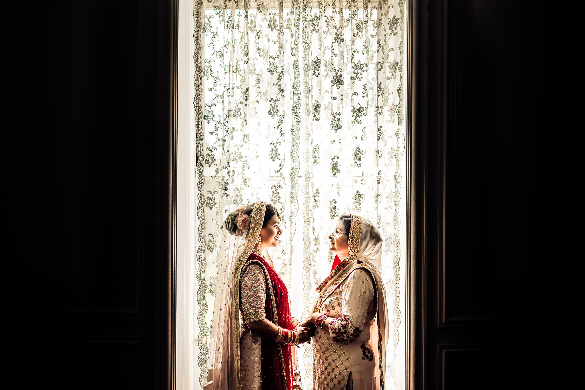Best Asian Wedding Photographers Bridal Shoot - Glen Cove Gurdwara &amp; Leonard's Palazzo -&nbsp;Reetu &amp; Jay&nbsp;