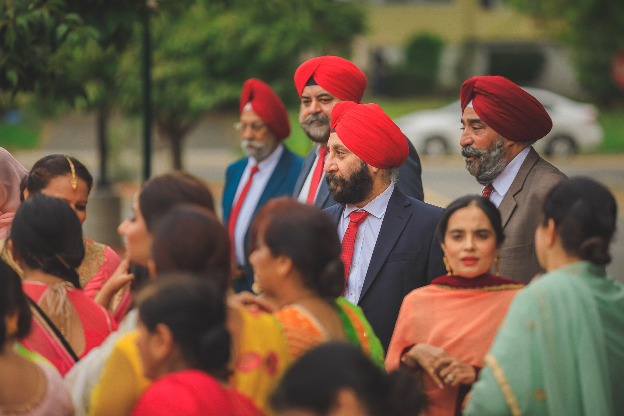 Indian wedding at GLEN ROCK GURUDWARA 