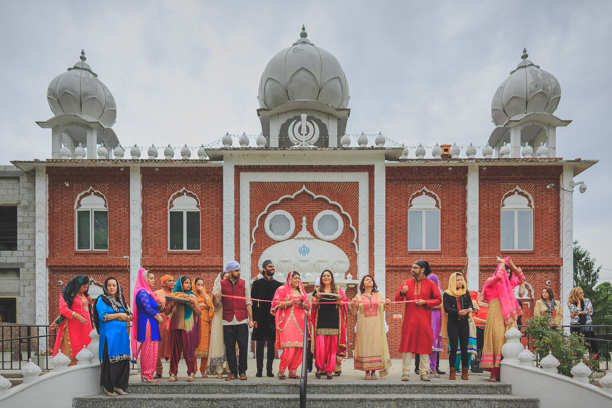 Indian wedding at GLEN ROCK GURUDWARA 