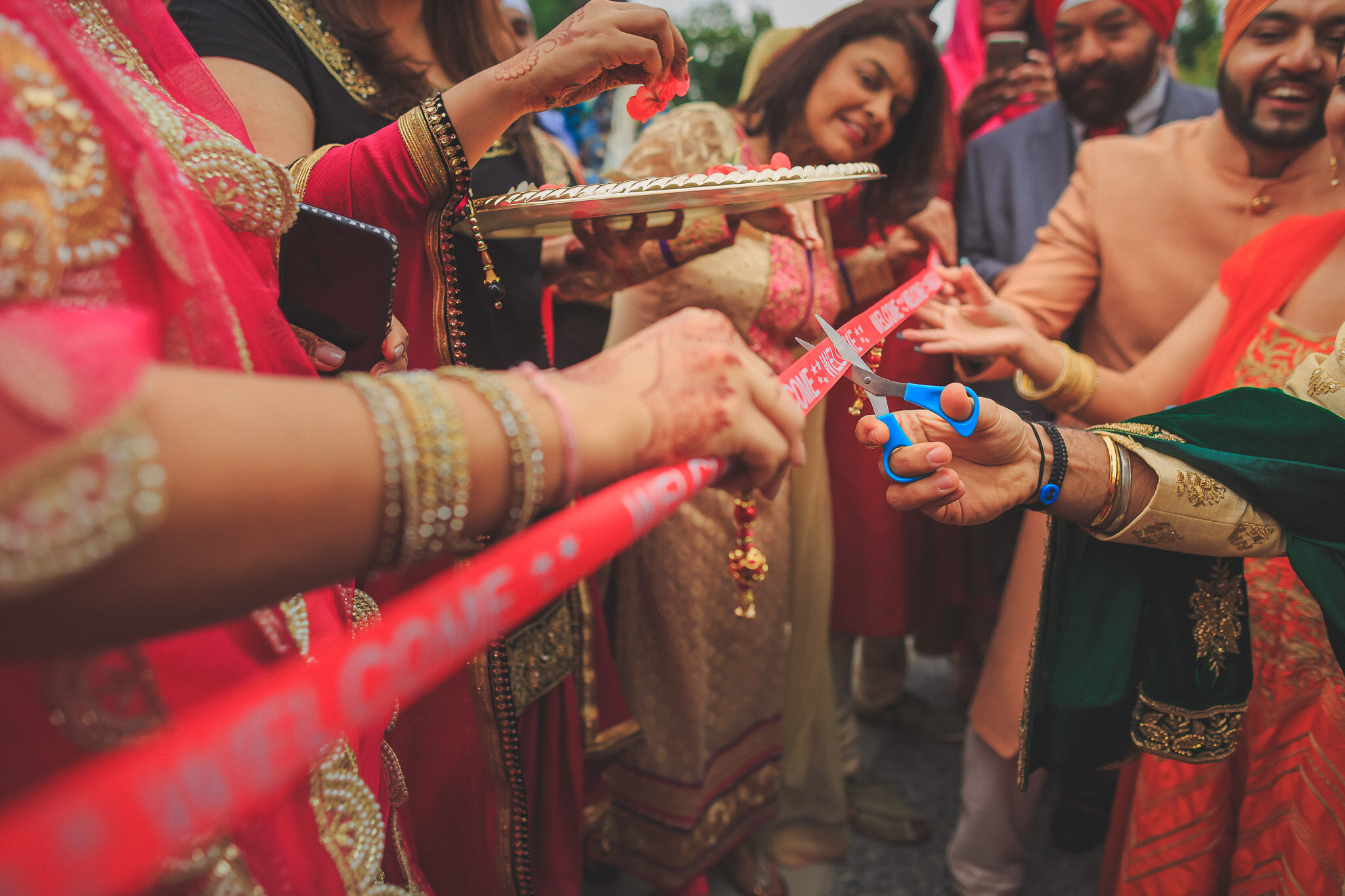 Indian wedding at GLEN ROCK GURUDWARA 