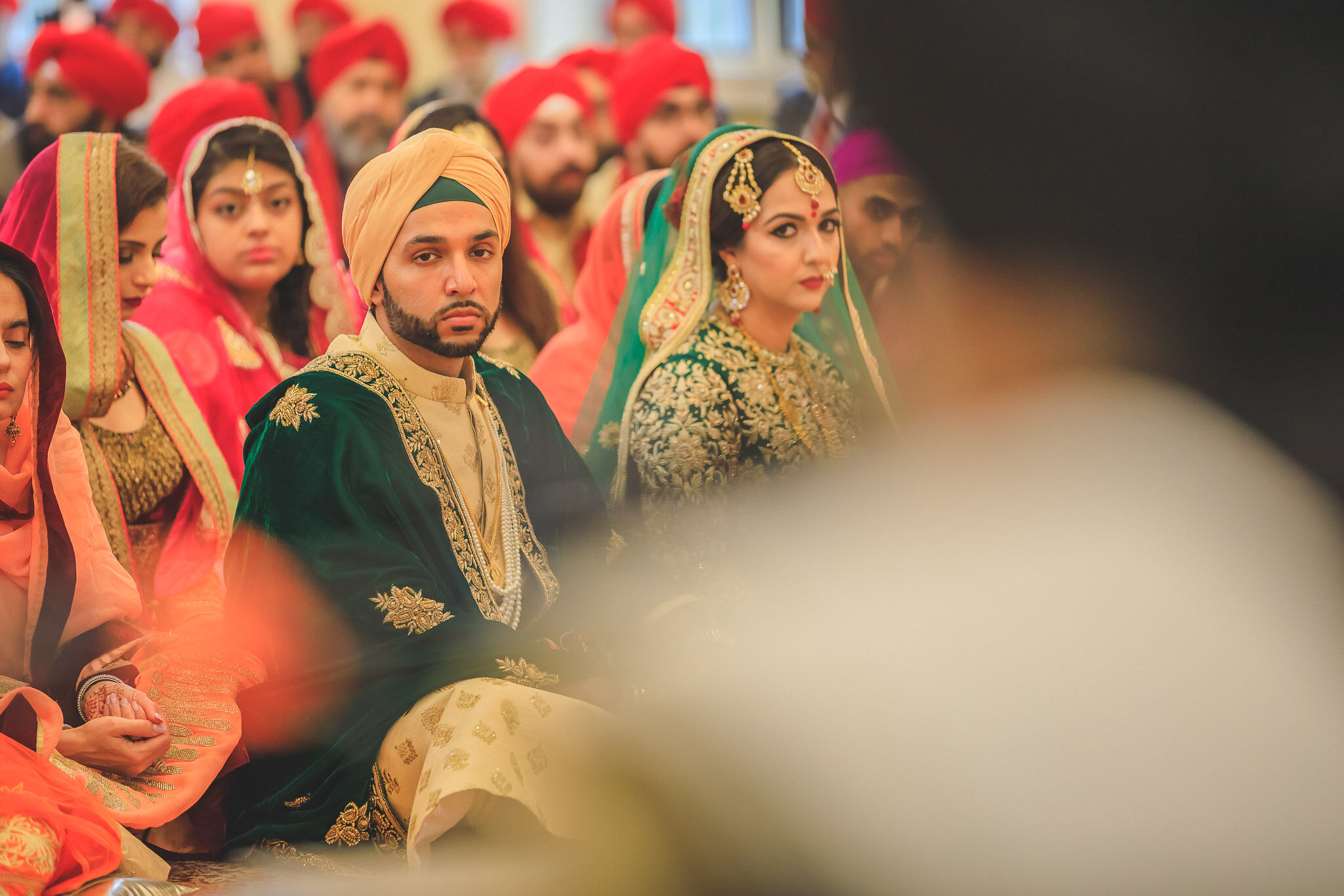 Indian wedding at GLEN ROCK GURUDWARA 