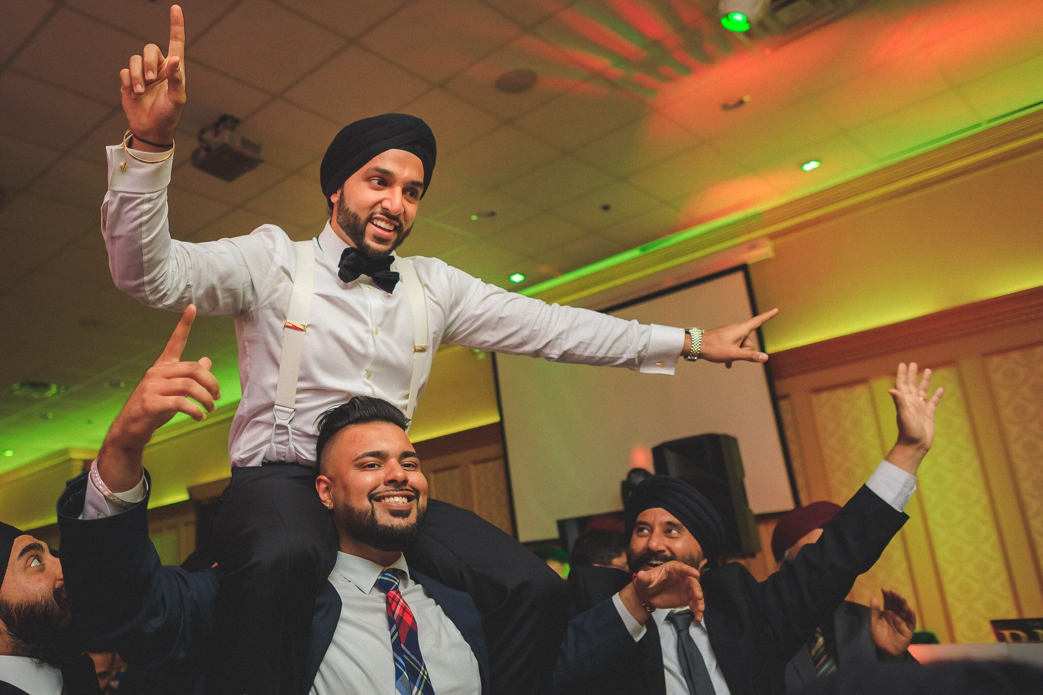 Indian wedding at GLEN ROCK GURUDWARA 