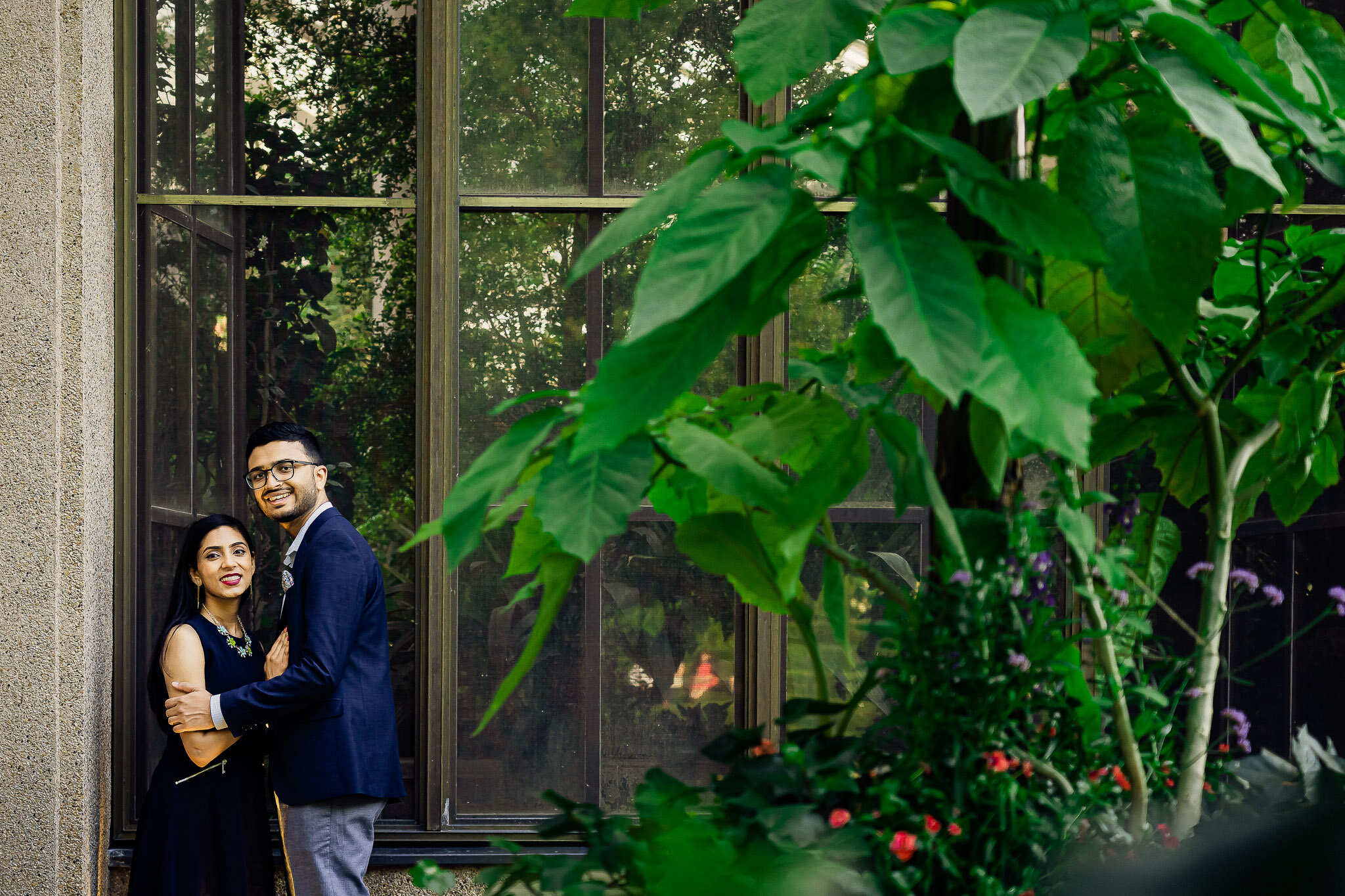 ENGAGEMENT SESSION AT LONGWOOD GARDENS