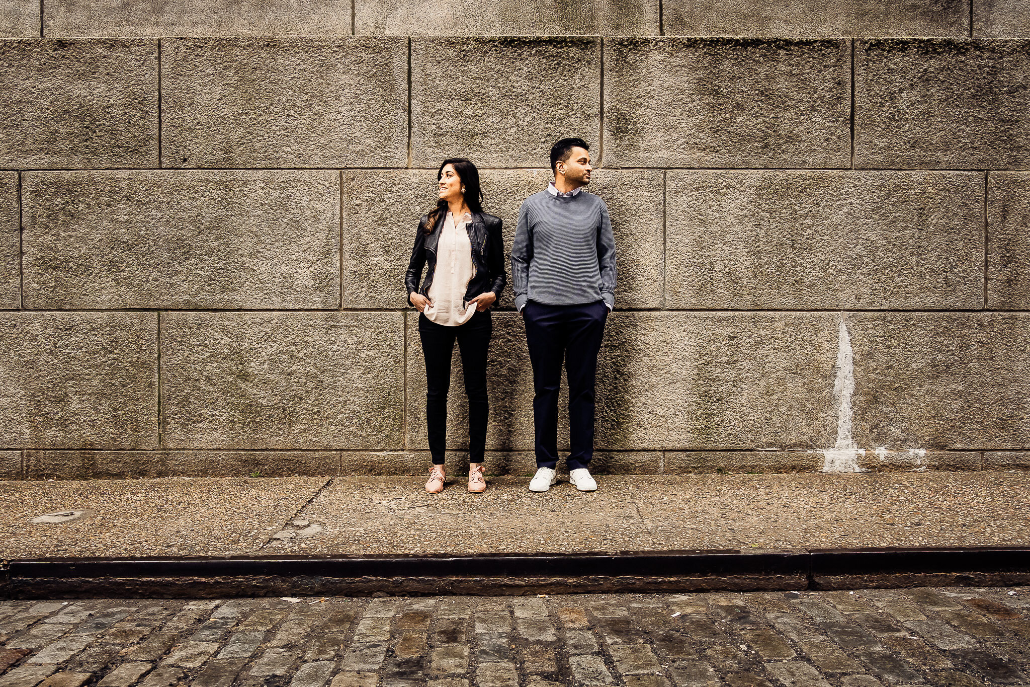NYC Engagement Session in DUMBO and RED HOOK Brooklyn 