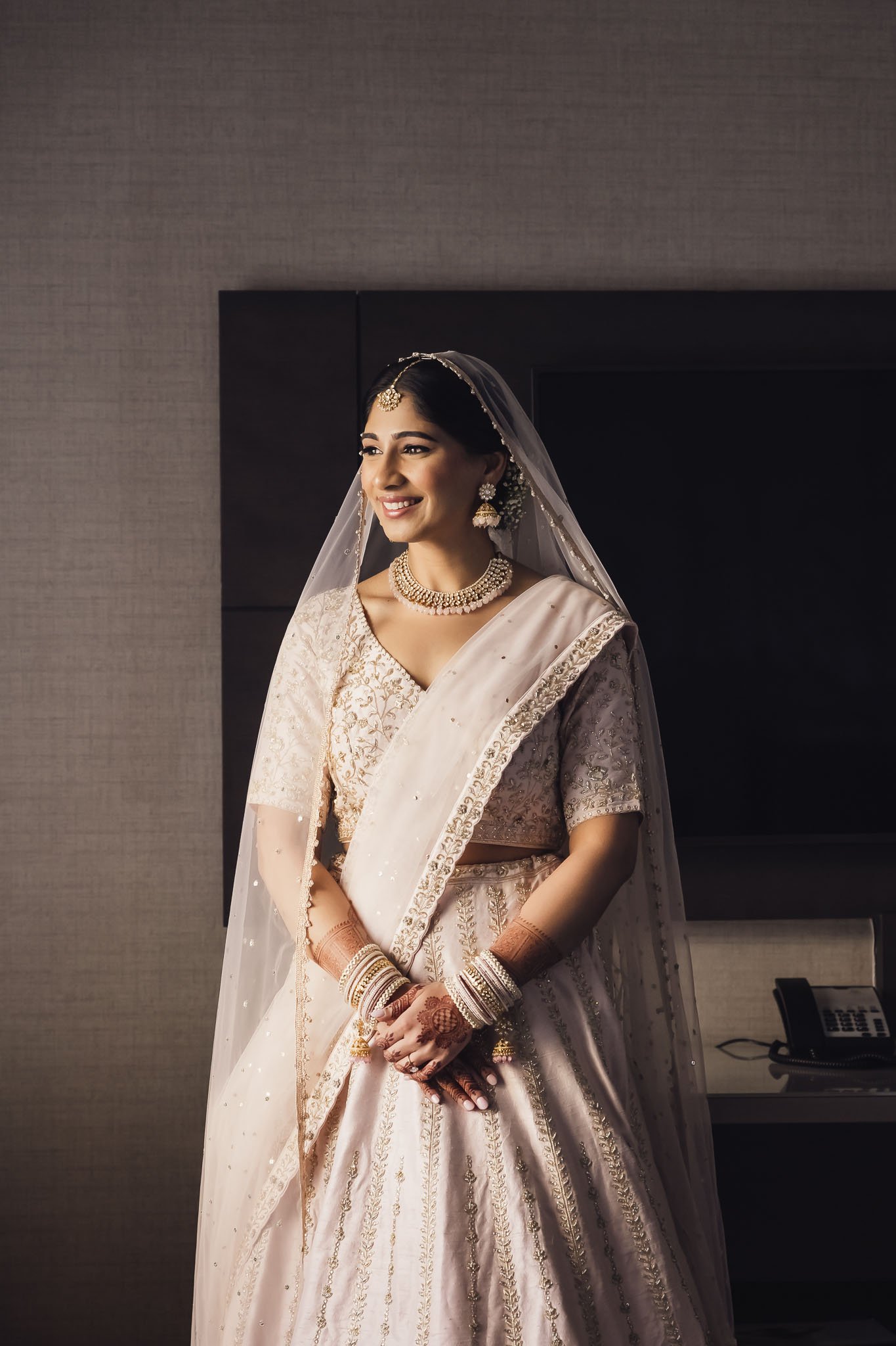 Indian bride full shot