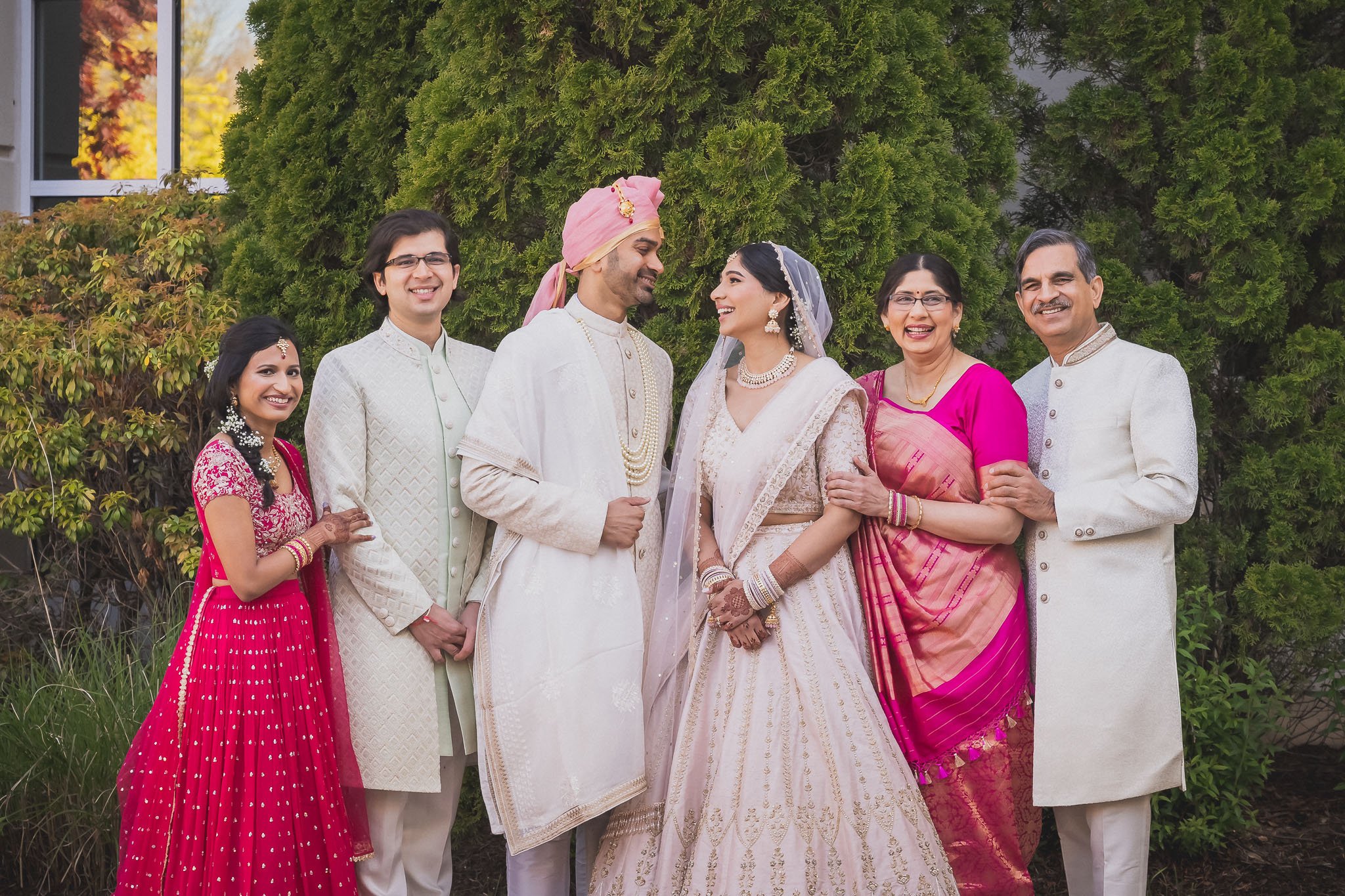 Indian Wedding family photo session