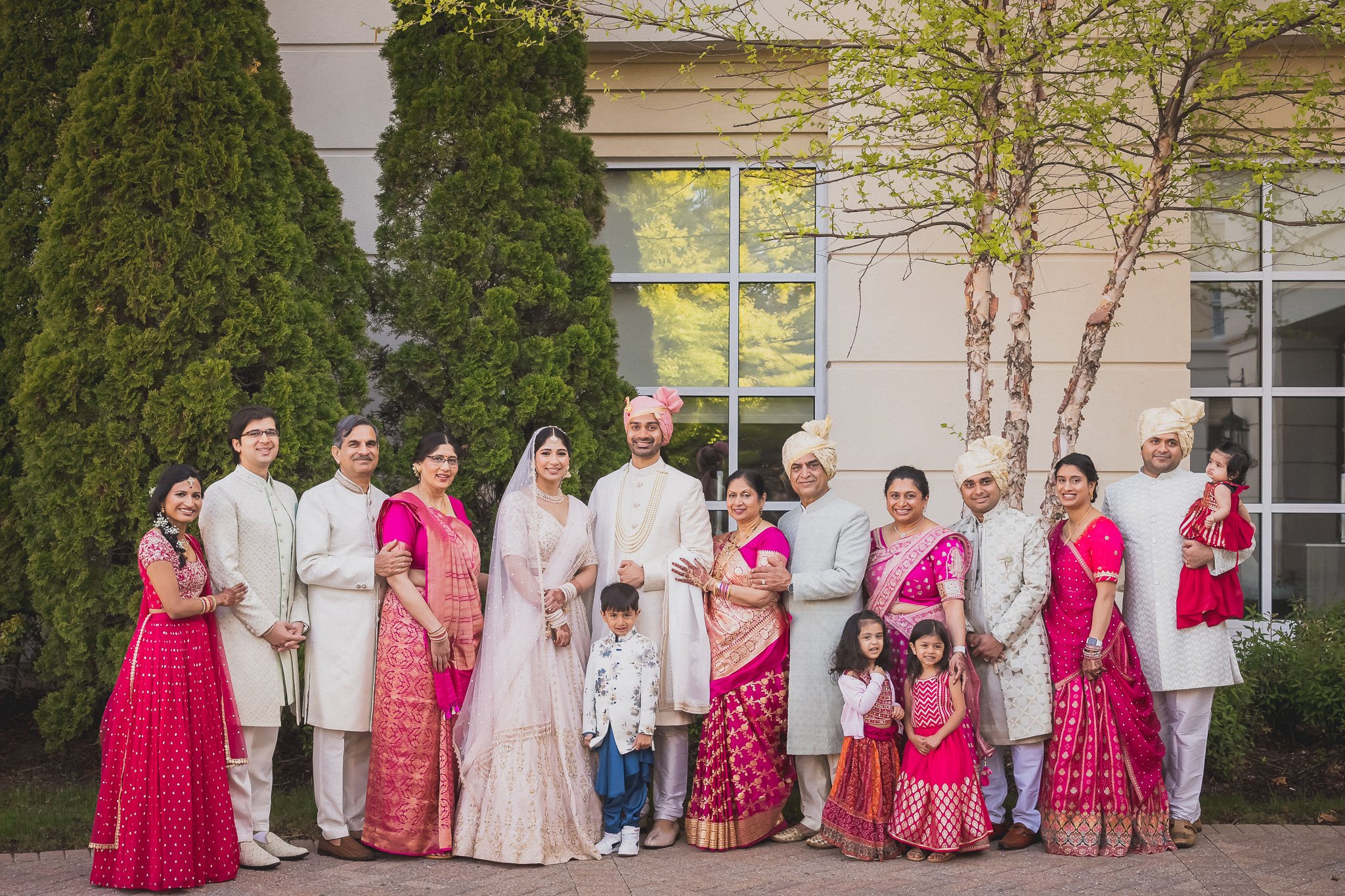 Indian Wedding family photo session