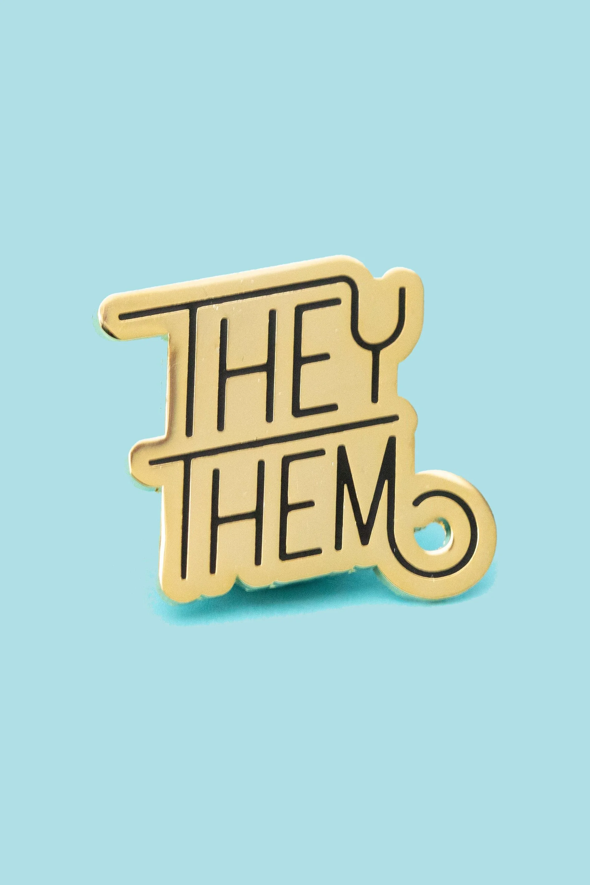 They Them Pin — Lost Objects, Found Treasures