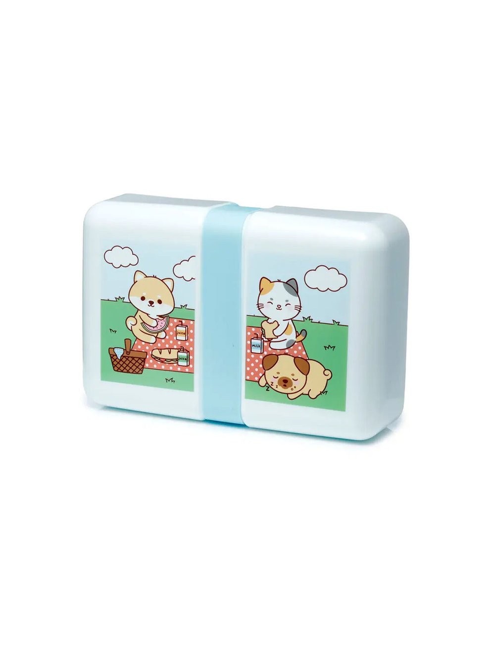 My Neighbor Totoro Bento Lunch Box 21.98oz 650ml (Raspberry)
