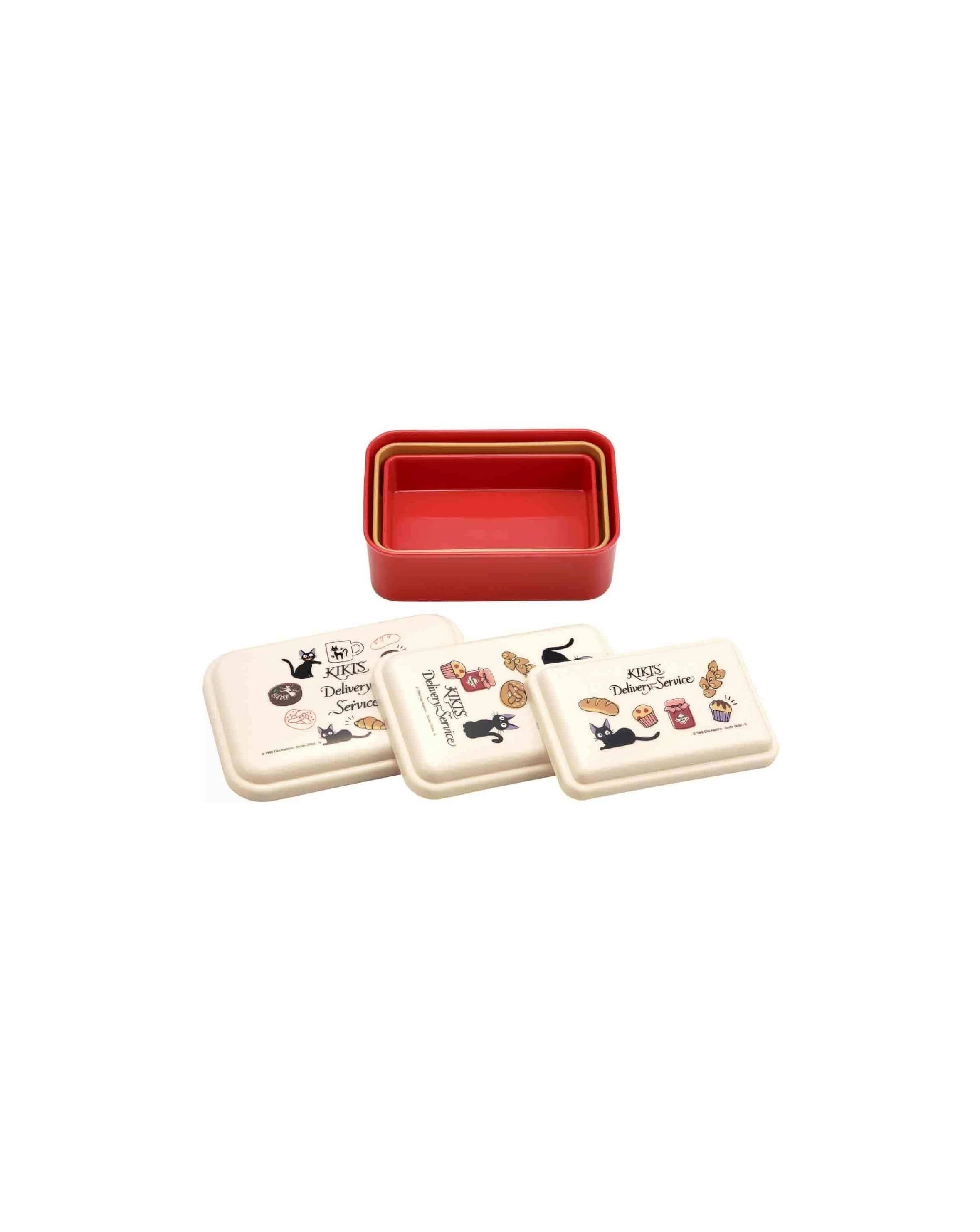 Kiki’s Delivery Service Bakery Three Nesting Sets Bento Box — Lost