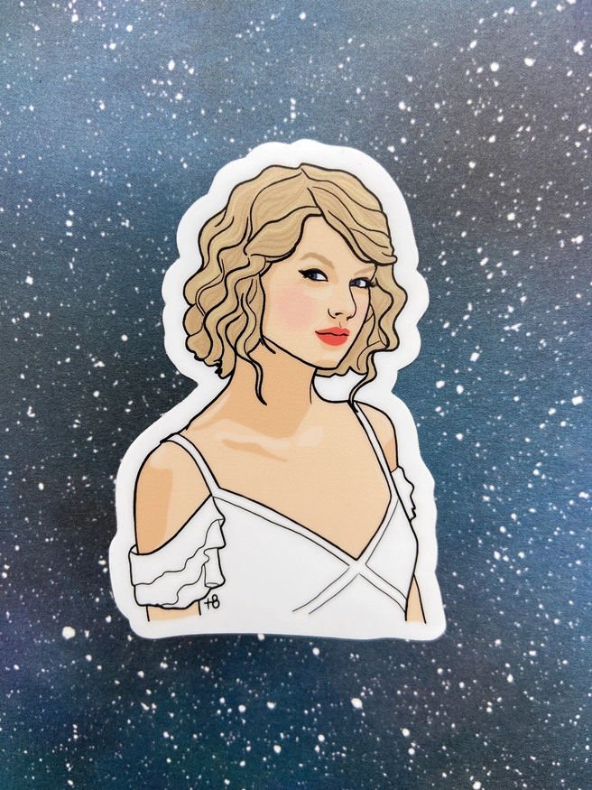 Taylor Swift Speak Now Sticker — Lost Objects, Found Treasures