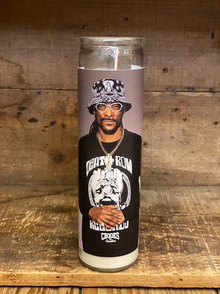Snoop Dogg Death Row Saint Candle — Lost Objects, Found Treasures