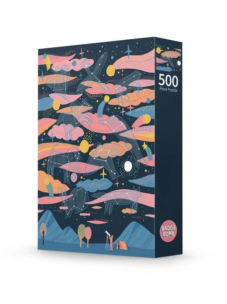 Cosmic Dreams 500 Piece Puzzle — Lost Objects, Found Treasures
