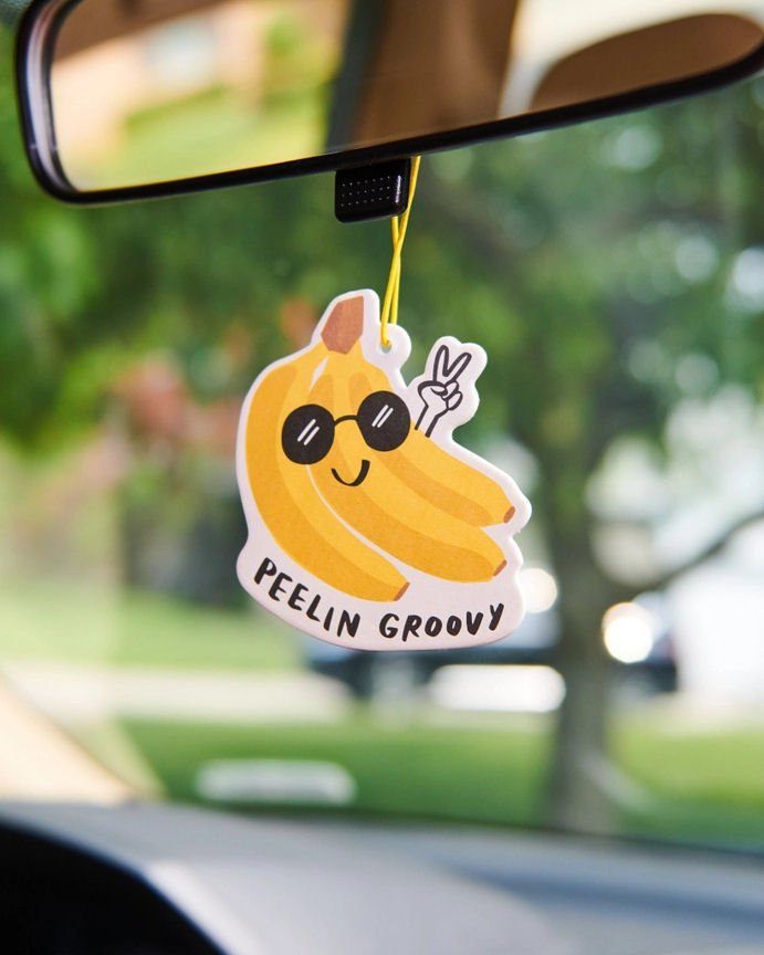 Peelin Groovy Banana Air Freshener — Lost Objects, Found Treasures