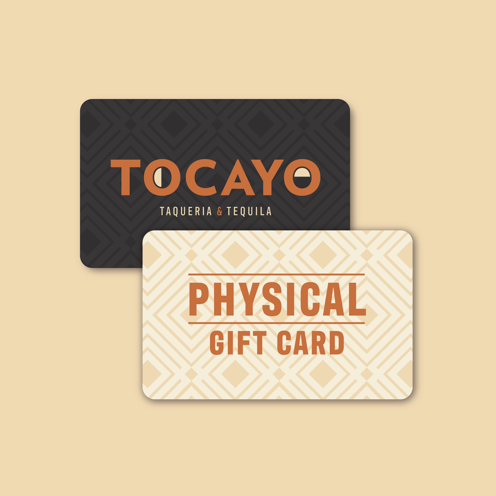 Tocayo Gift Card — Tocayo