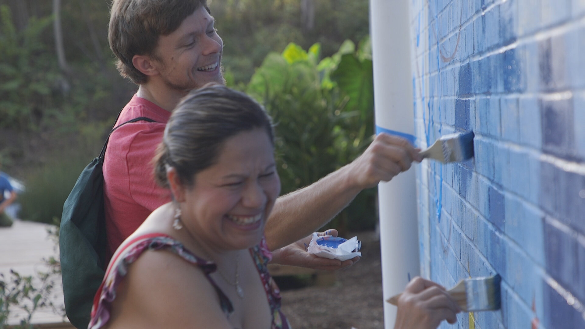  Community collaboration leads to new friendships and lots of joy.  Photo courtesy of Jonathan Duran  