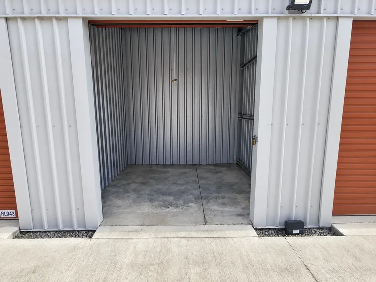 Front view of the 3 m × 3 m medium storage unit at Storage4Less Rolleston