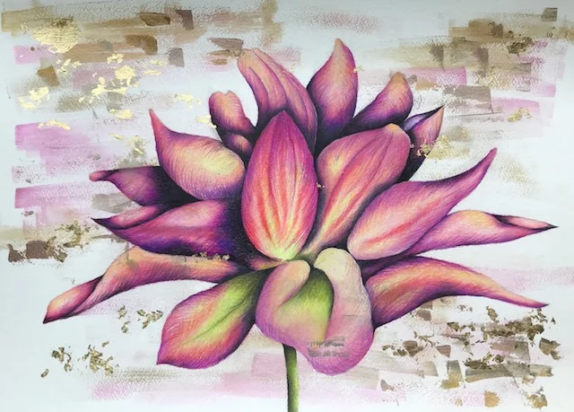 Purple Flourish
