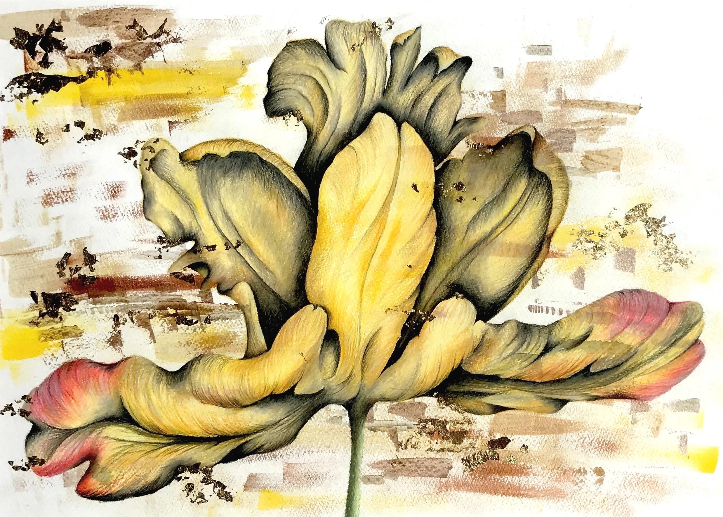 Yellow Flourish