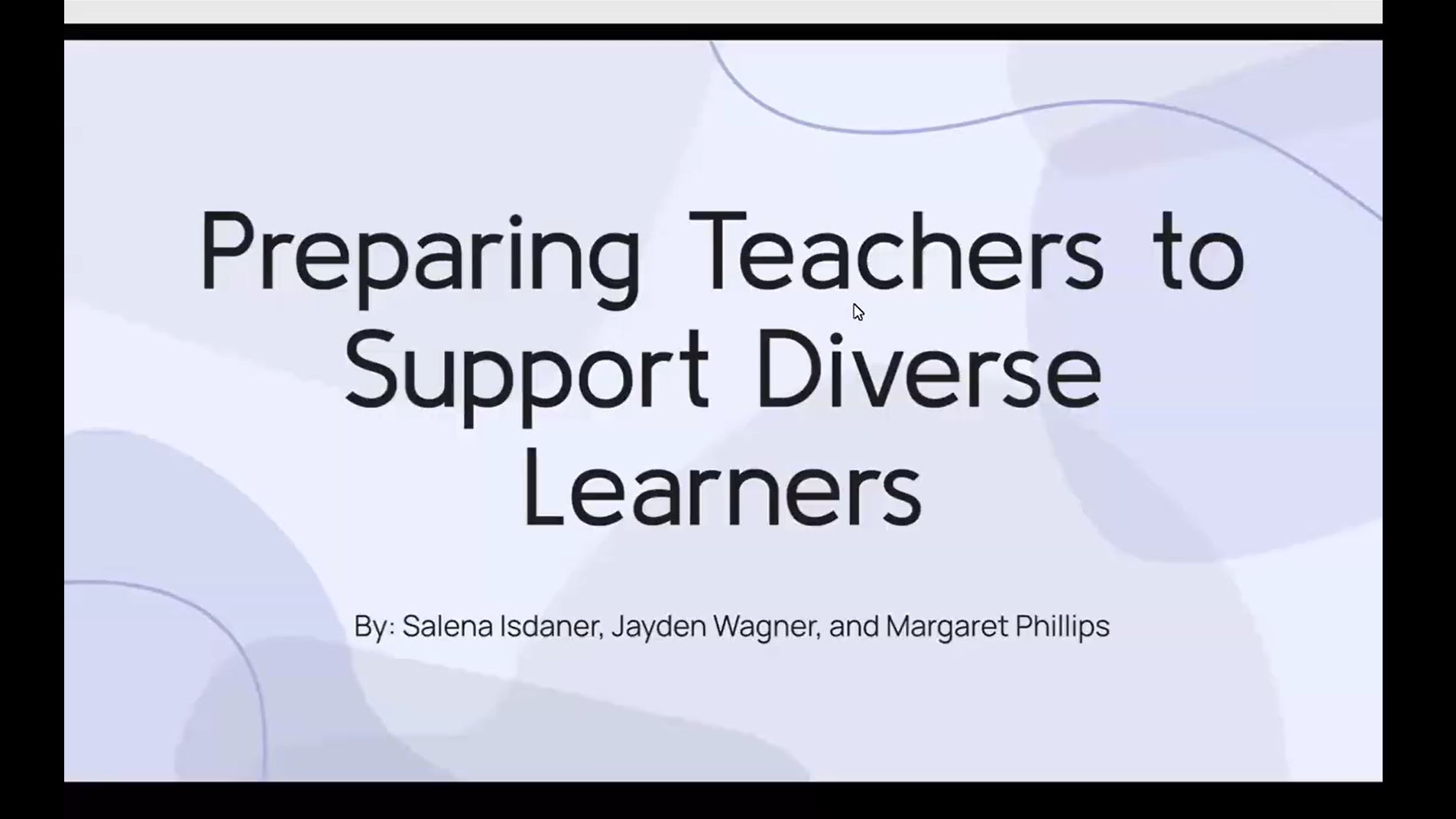 Preparing Teachers to Support Diverse Learners