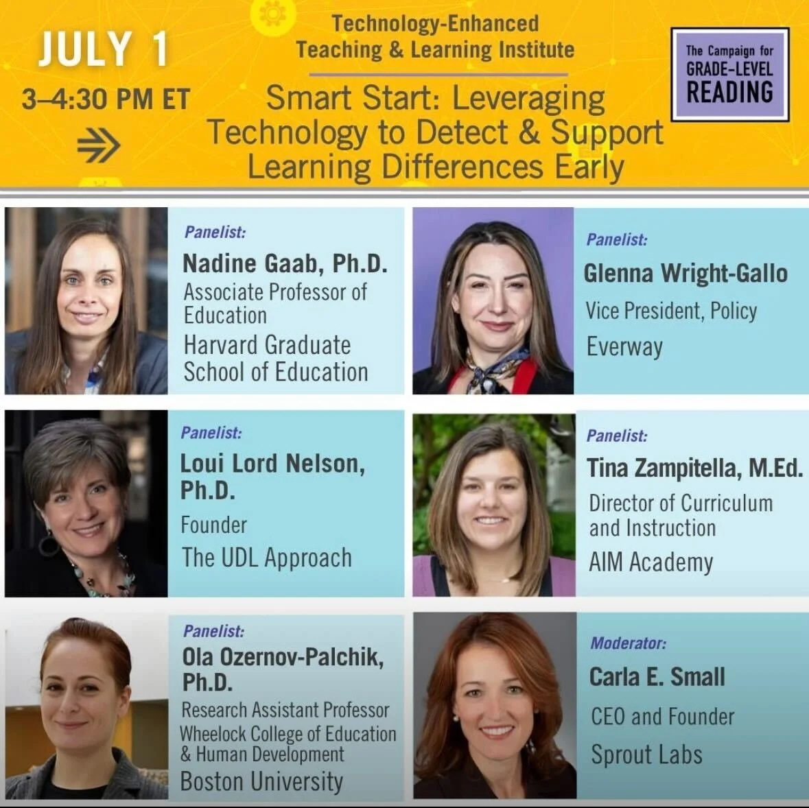 Smart Start: Leveraging Technology to Detect &amp; Support Learning Differences Early