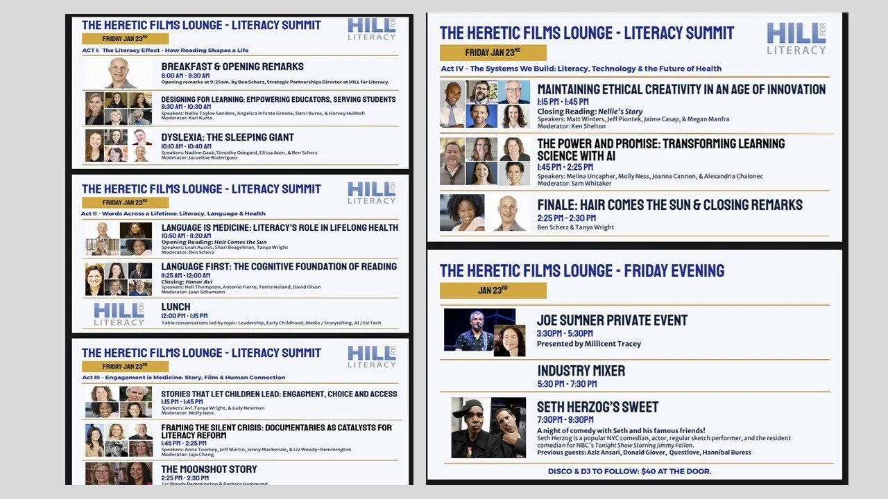 Sundance Film Festival: Literacy Summit