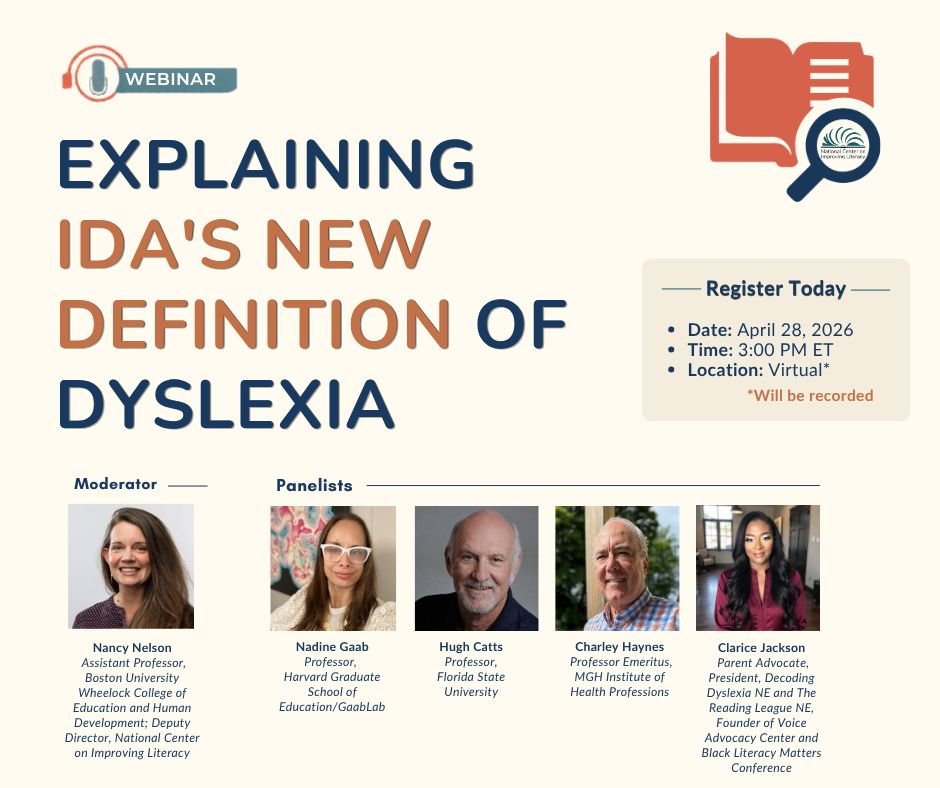 Explaining IDA's New Definition of Dyslexia