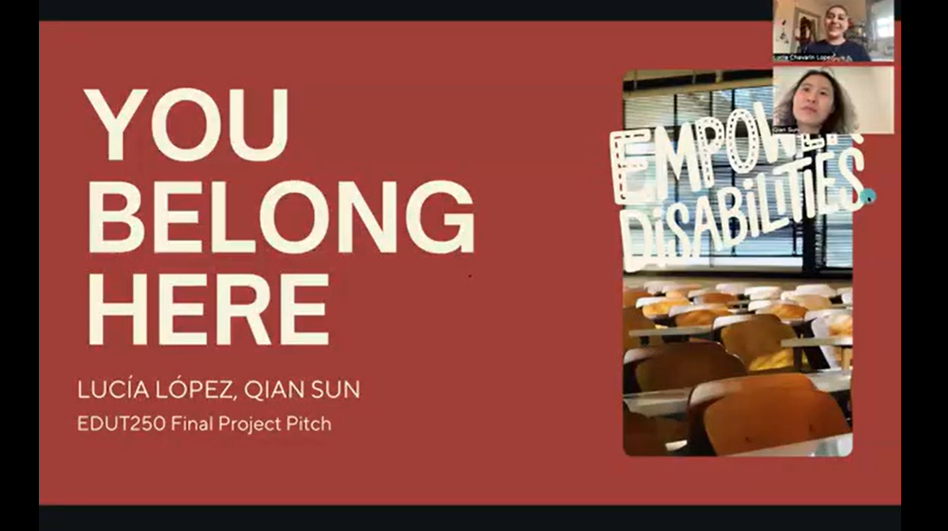 You Belong Here Project