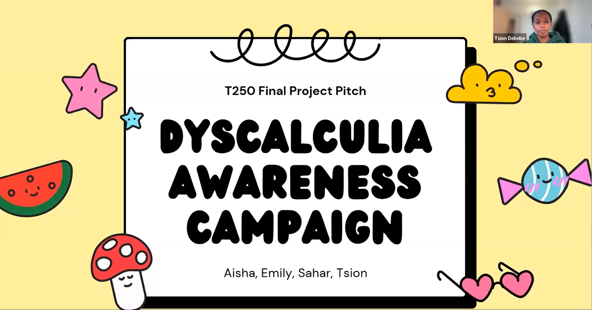 Dyscalculia Awareness Campaign
