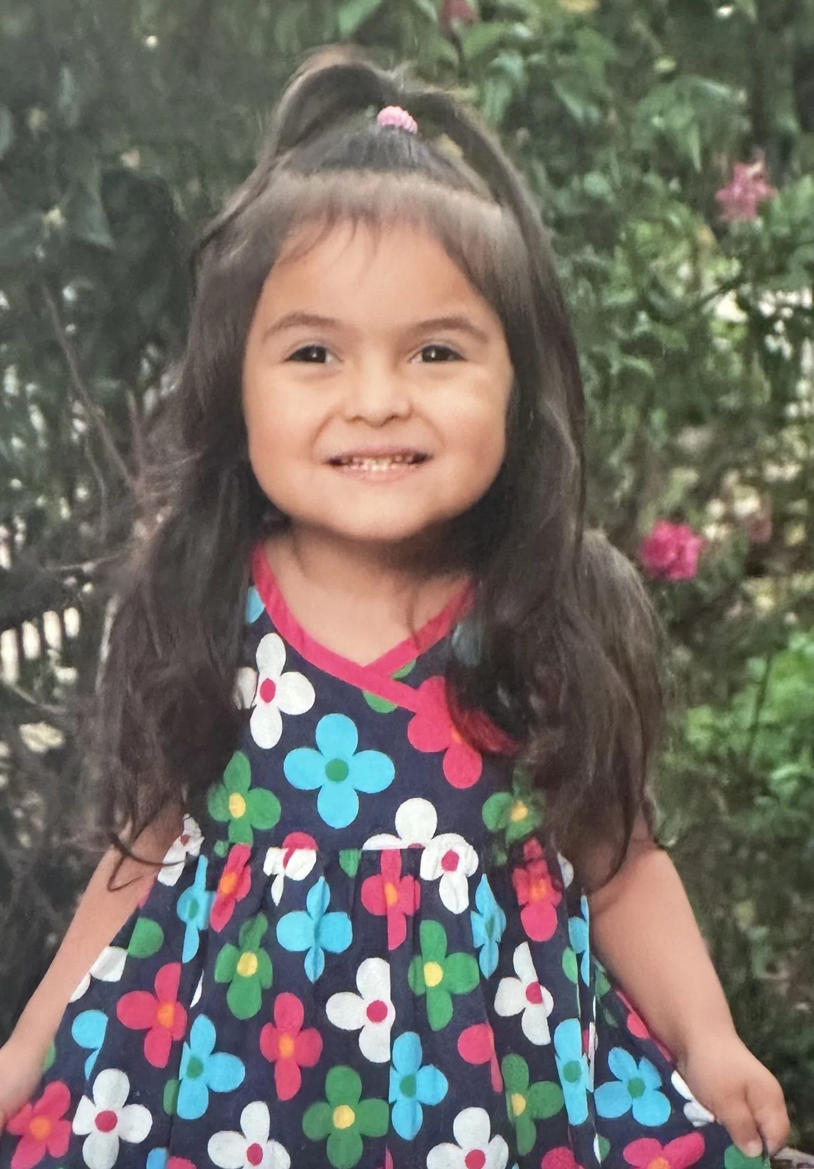 Sophia as a child